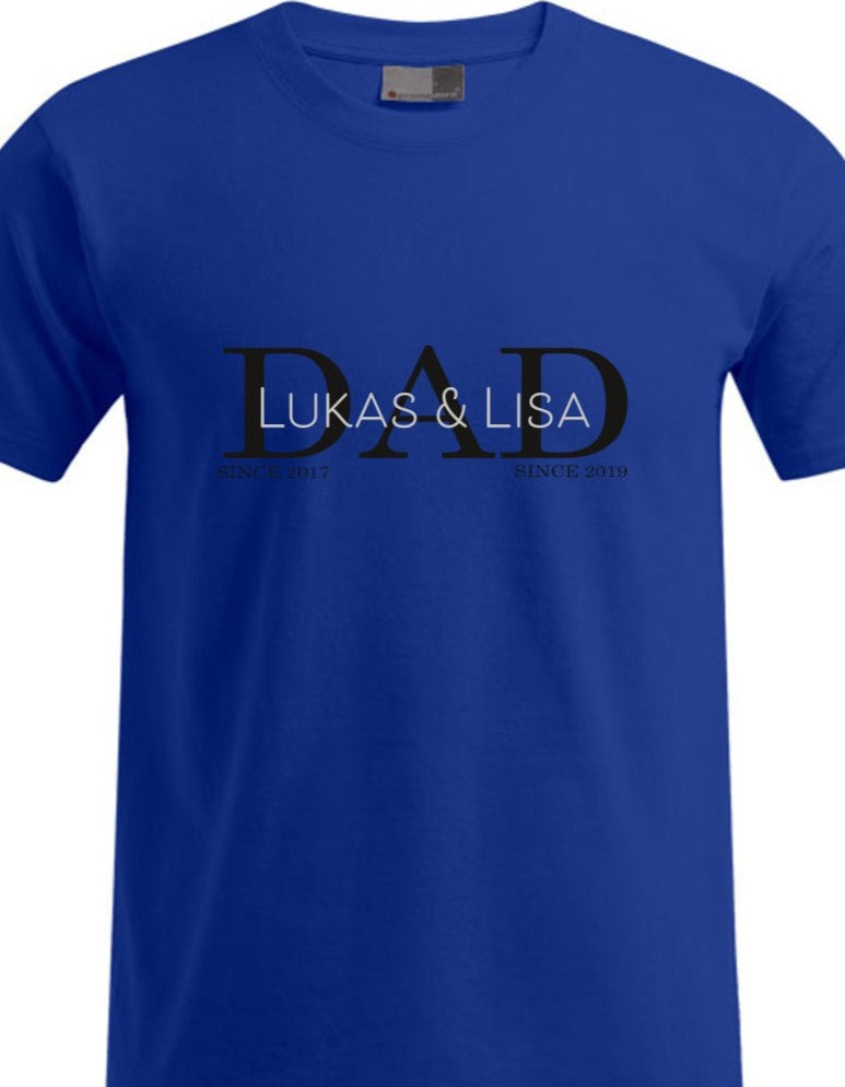 T-Shirt DAD - since carbon metallic