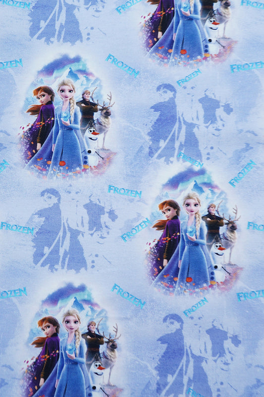 French Terry Frozen Anna&Elsa